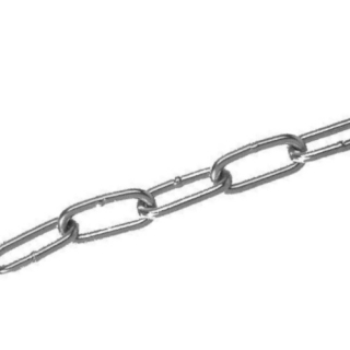 Řetěz dlouhý článek 3x26 mm DIN 763/5685C Zn